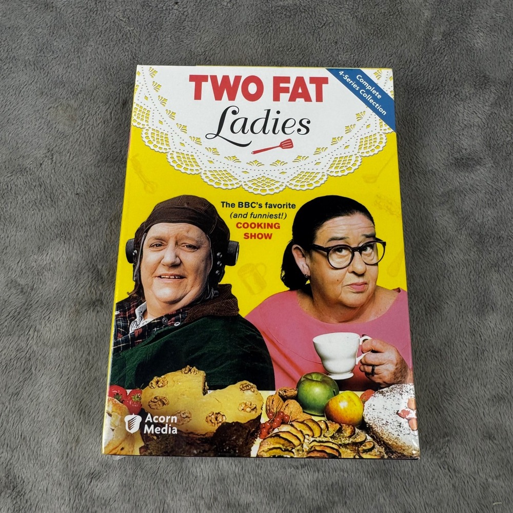 Acorn Media Two Fat Ladies DVD Collection Series 1-4 New BBC Cooking Box Set